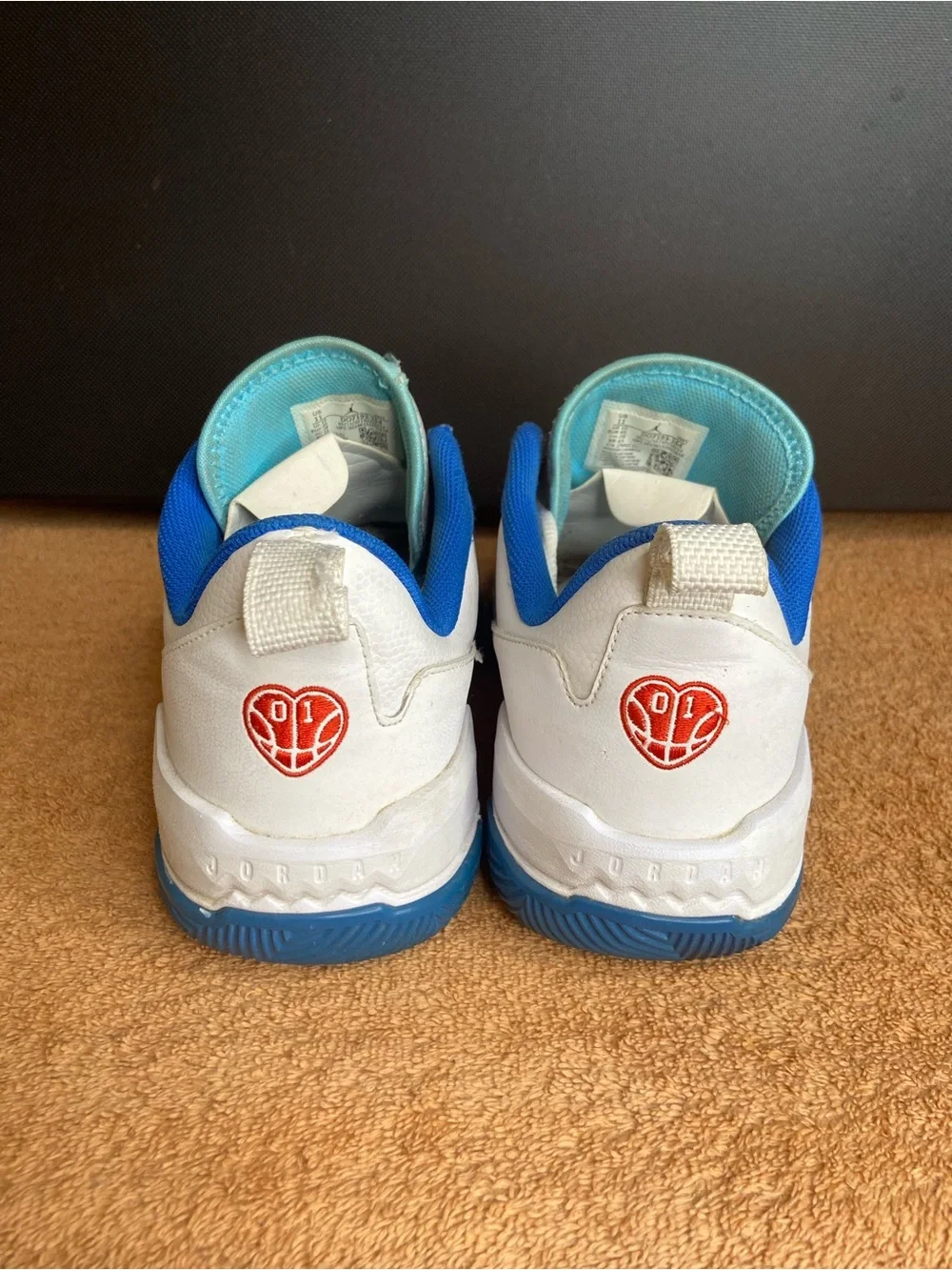 Nike Jordan One Take 4 White Lagoon Pulse Blue UCLA Basketball Shoes DO7193-164